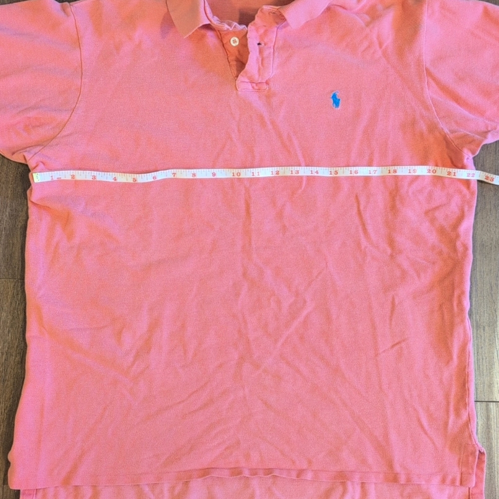 Ralph Lauren Coral Short Sleeve Polo Tee - Picture 3 of 7